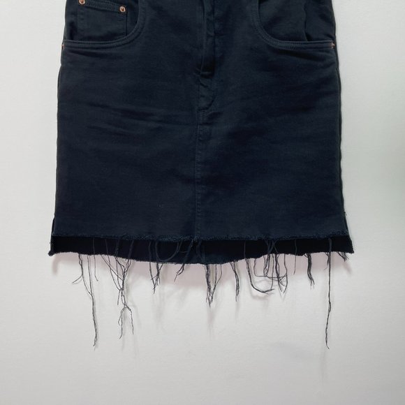 Aritzia Wilfred Free Tanit Denim Skirt sz 8 - Picture 5 of 13